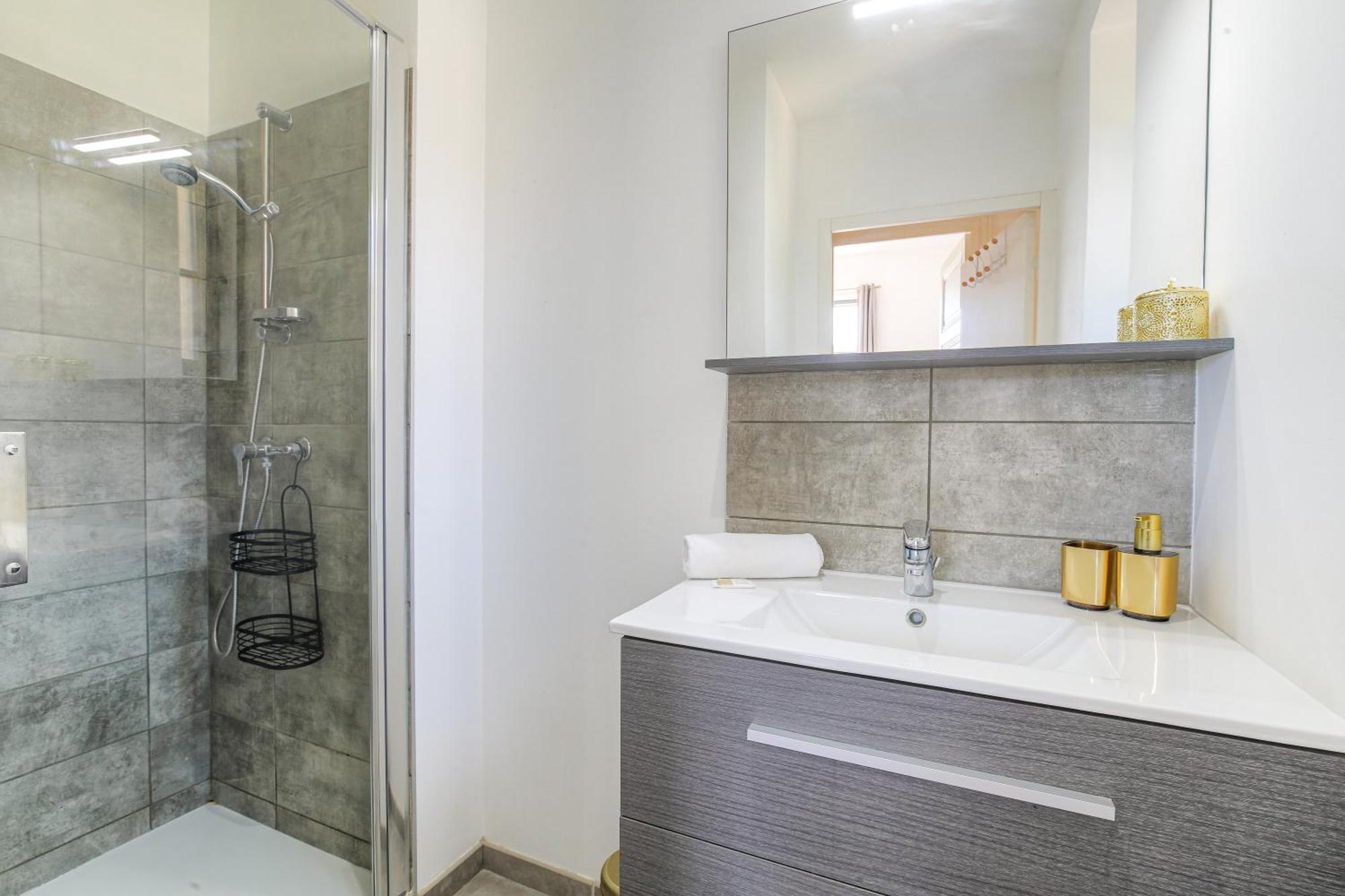 Chateau Ecully - Appartement 2 Chambres - Terrasse & Parking المظهر الخارجي الصورة